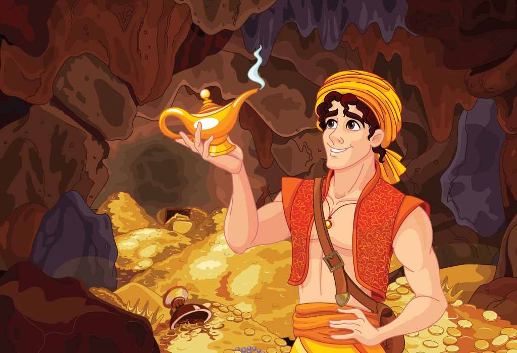 aladdin si lampa fermecata