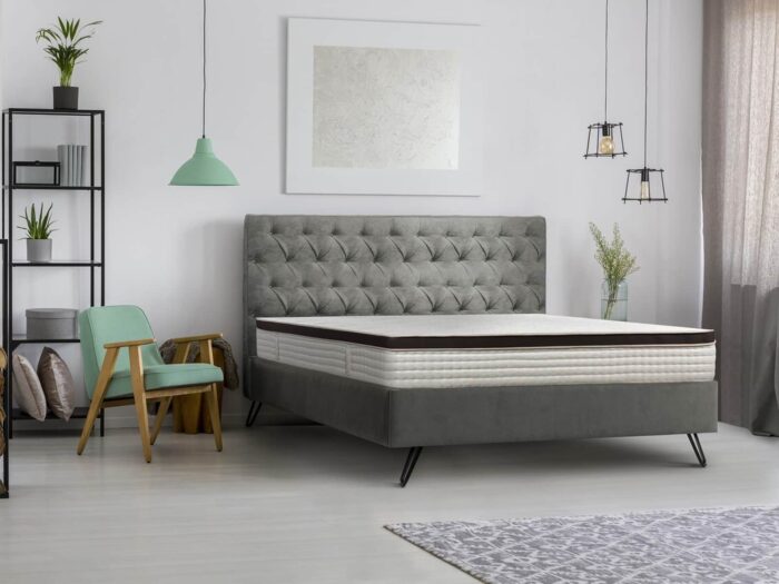 saltea perugian bumbac arcuri individuale