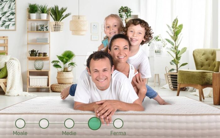 Saltea Premium Organic Cotton Pocket Memory 8