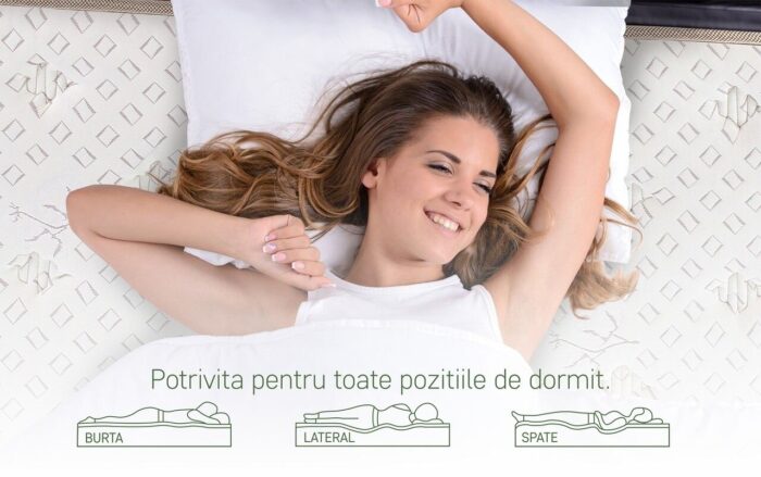 Saltea Premium Organic Cotton Pocket Memory 9